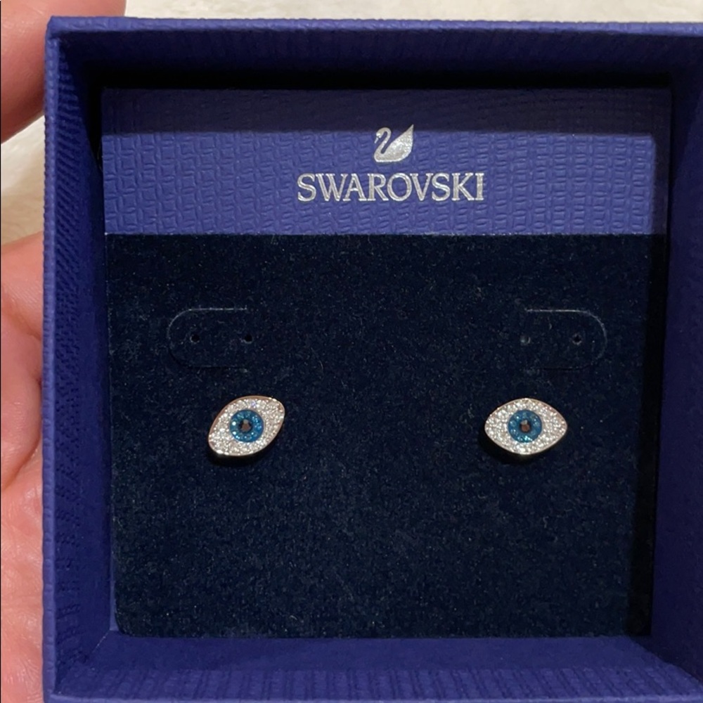 Evil eye stud earrings! Brand new !